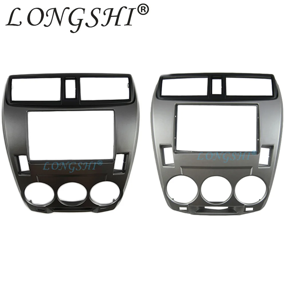 

For HONDA City 2008+ Ballade 2011+ Radio DVD Stereo CD Panel Dash Mounting Double Din Fascia Installation Trim Kit Face Frame 2d