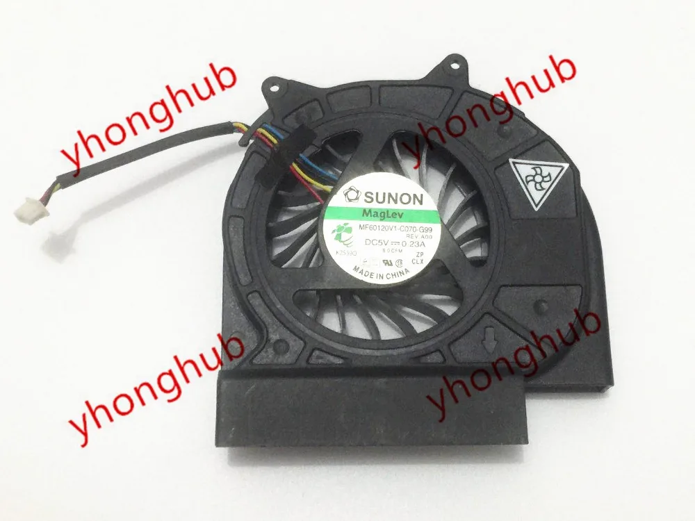 

SUNON MF60120V1-C070-G99 DC 5V 0.23A 4-wire Server Cooling Fan