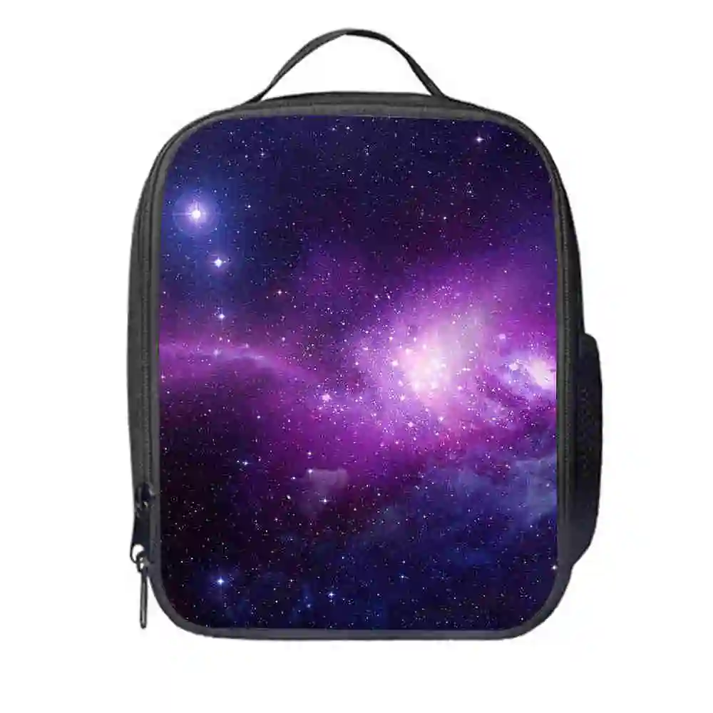 Galaxy Horse Lunch Bag Space Customized Women Men Teenagers Boys Girls Kid School Thermal Cooler Insulated Tote Box