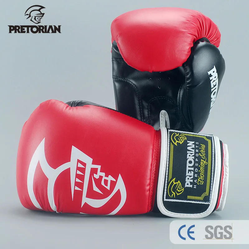 PRETORIAN-PU Kick Boxing Gloves for Men, Muay Thai Boxing, Punching Gloves, KD, MMA, 10oz, 12oz, 14oz, 16oz