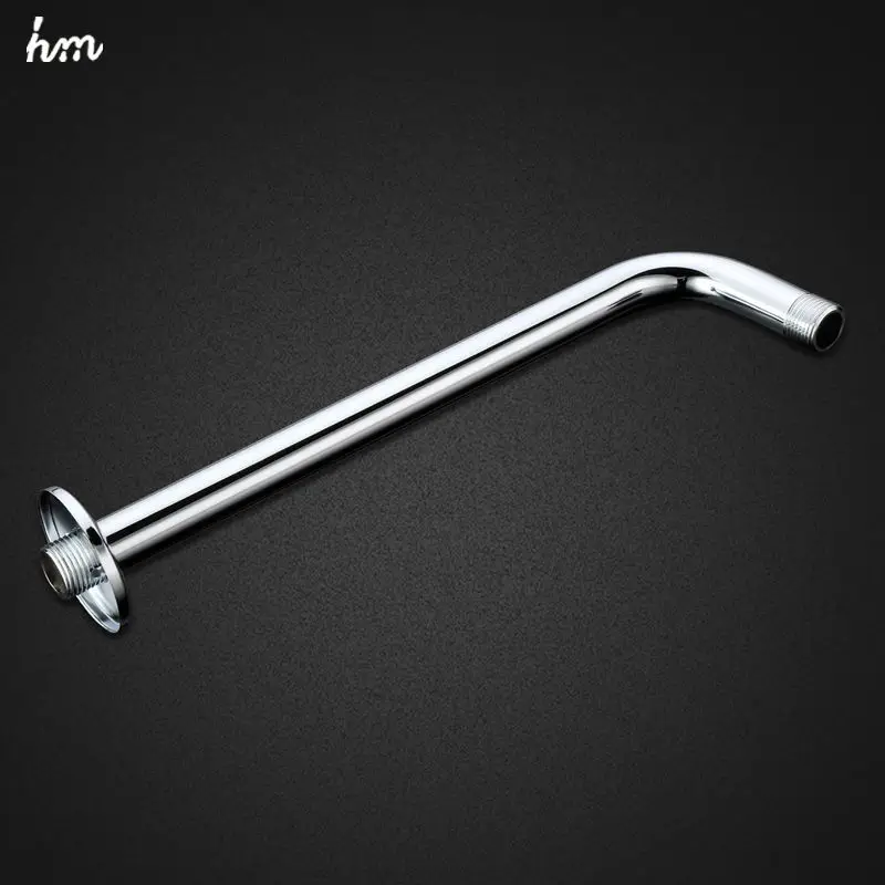 hm Brass Chrome Round Shower Arm Wall Mounted Bathroom Accessories New Arrival Origin Guangdong China