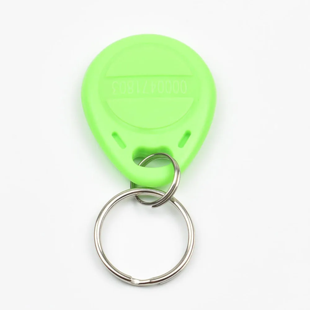 20 pz/lotto 125khz RFID EM4100 TK4100 Key Fobs Token tag portachiavi portachiavi ID leggi solo scheda di controllo accessi