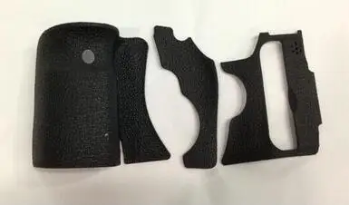 Zestaw 3 sztuk nowy uchwyt gumowy pokrywa dla Canon 60D cyfrowy aparat fotograficzny DSLR ciało gumowa powłoka + taśma