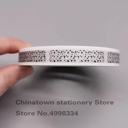 1000pcs 8x35mm manual SCRATCH OFF STICKER LABEL Leopard Print pattern tape in rolls Code Covering Film