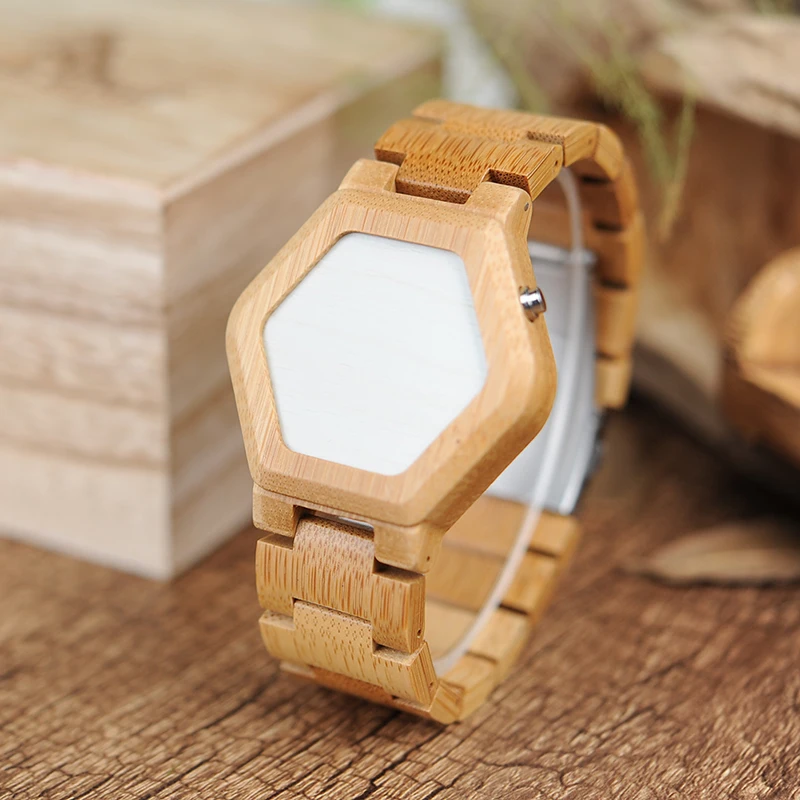 BOBO BIRD WE03 Brand Designer Digital Watch Night Vision Bamboo Watch Mini LED Watch Design With Unique Time Display Tokyoflash