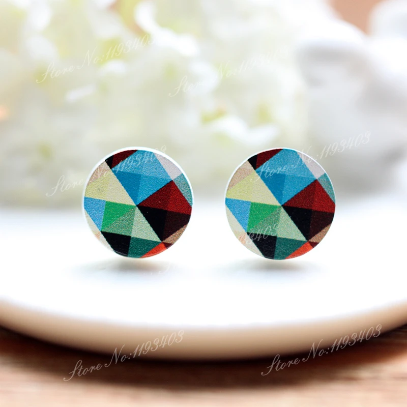 20 قطعة 16 مللي متر جولة عالية الجودة صور الخشب الليزر قطع كابوشون لصنع الخواتم والأقراط ودبوس بوبي والقلائد والأساور-(WEH-194-209)