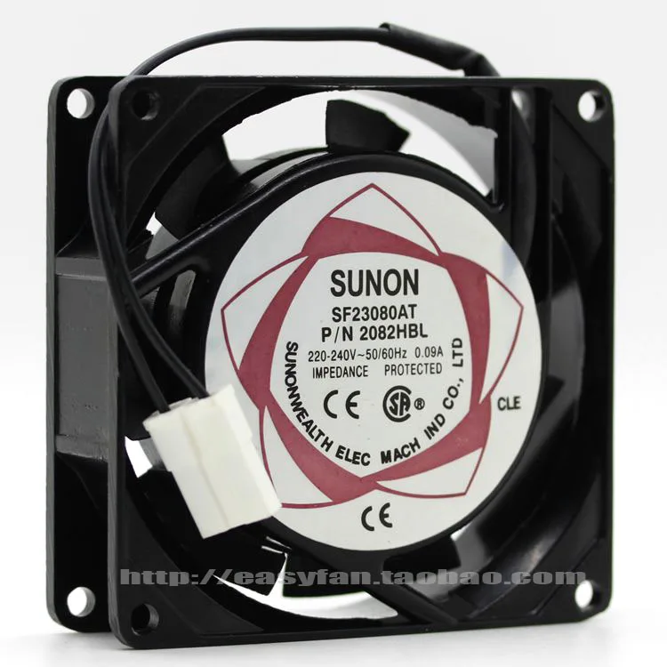 

Новый двойной шарикоподшипник SUNON 8 см 220 В 8025 8 см AC SF23080AT охлаждающий вентилятор