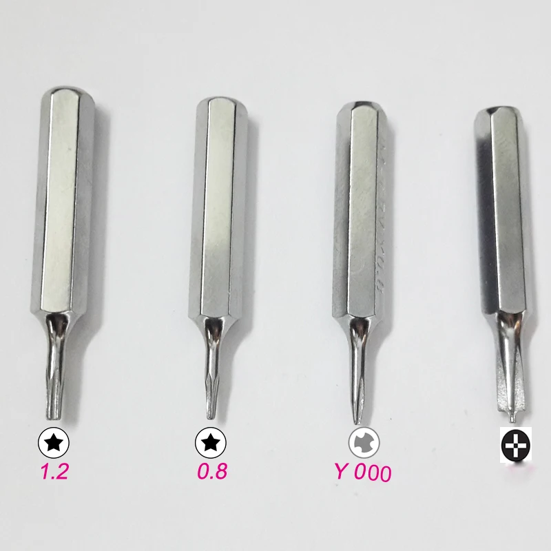 P2 P5 Pentalobe Screwdriver Bits Y000 Tri Wing Y 0.6 for iPhone X 8 7 Plus Apple Watch MacBook Pro 13\