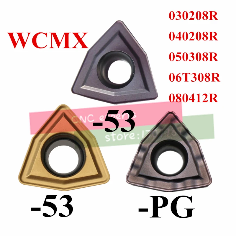 WCMX030208R WCMX040208R WCMX050308R WCMX06T308R WCMX080412R YBG201 -53 YBG202 -PG YBG202 Cutting Blade,U Drill Carbide insert