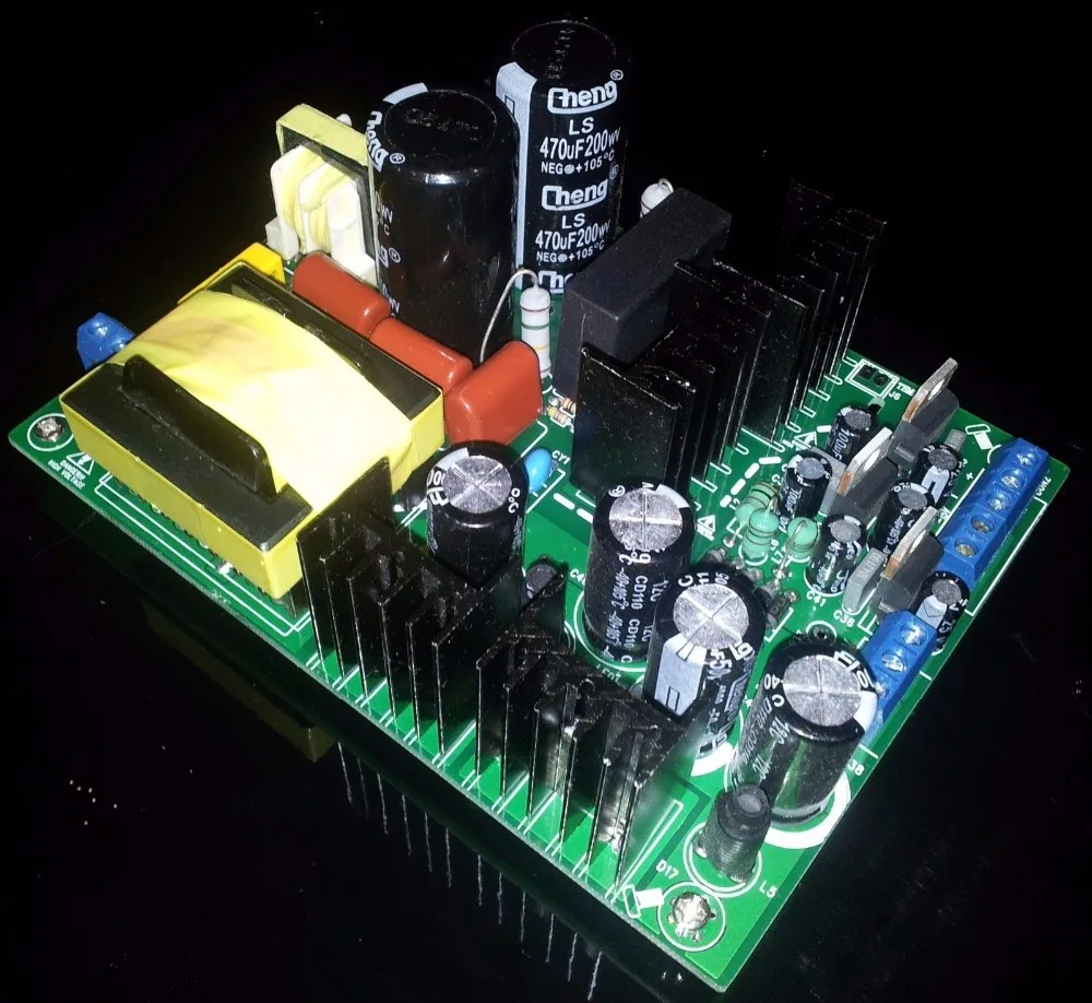 New  500W +/-65V Dual-Voltage PSU Audio AMP Switching Power Supply Board