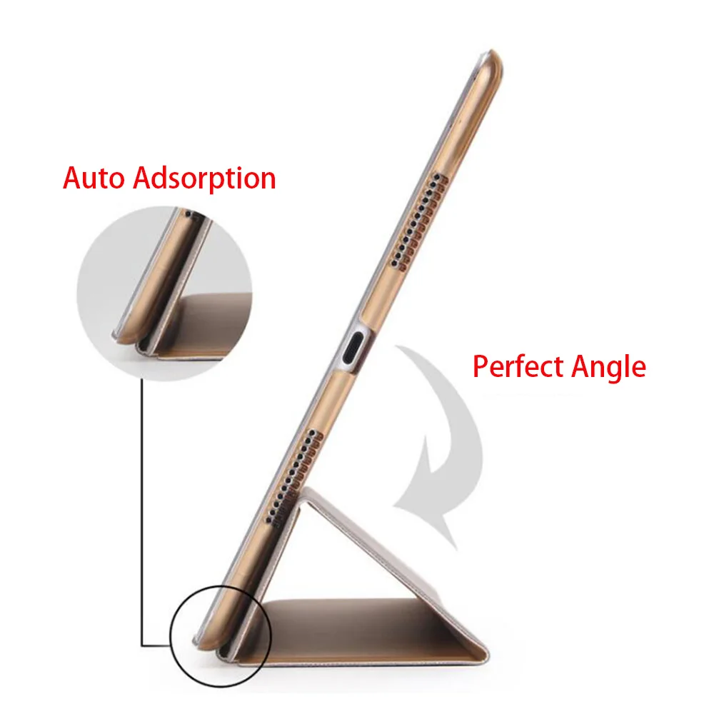 For Apple iPad Pro 9.7 inch Case, 2016 Release Ultra Slim Pu Leather Magnet Wakt UP Sleep Smart Cover for iPad Pro 9.7 Case