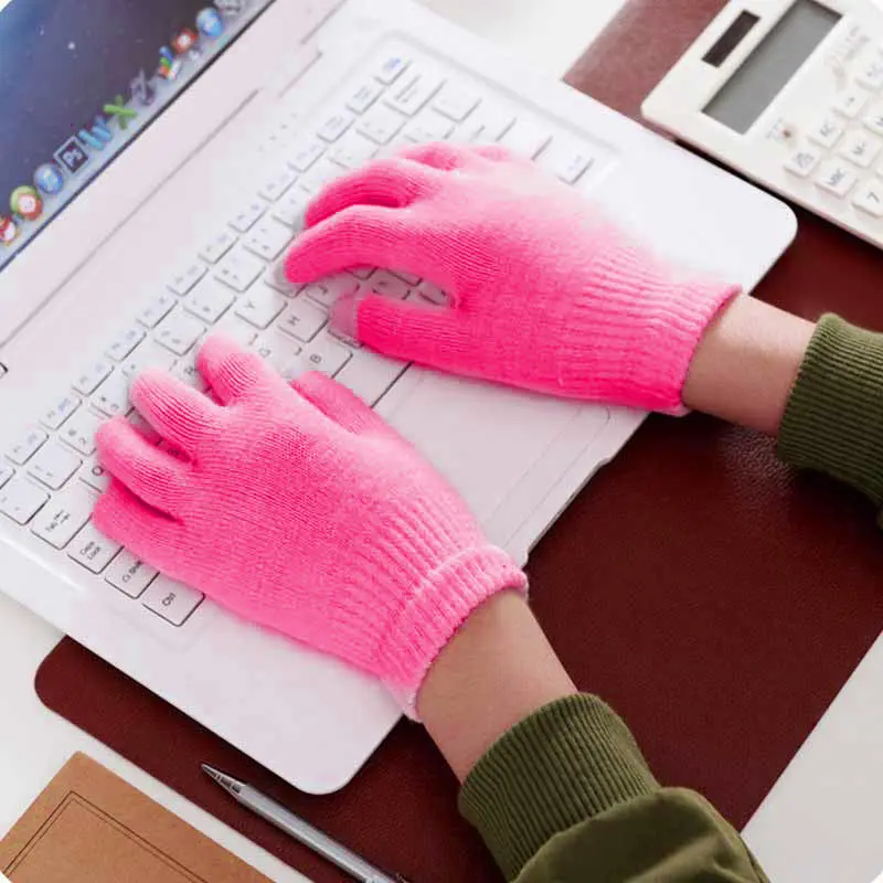 Unisex Winter Warm Capacitive Knit Gloves Hand Warmer for Touch Screen Smart Phone -MX8
