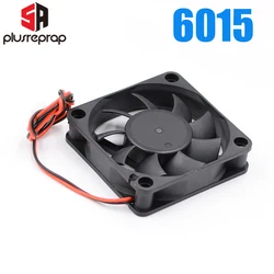 6015 DC 12V 24V Cooling Fan Brushless 60x60x15mm Cooler Plastic Fan for Reprap 3D Printer Parts