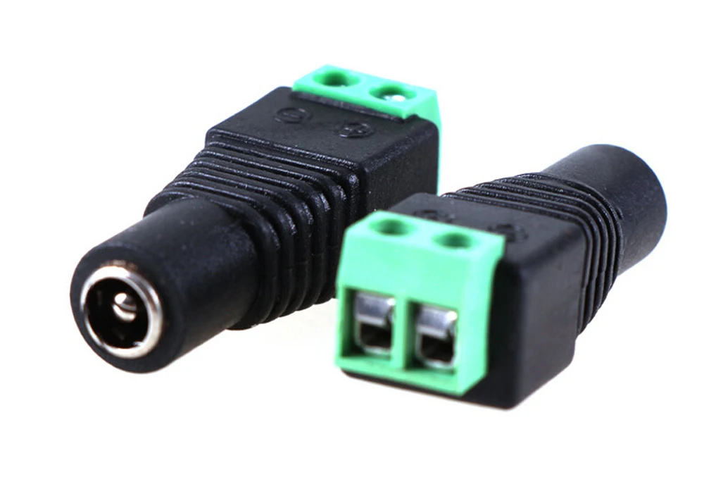 2015new arrival ,Hot sales 10pcs/lot CCTV Connector BNC DC Power Connector Female USE TO CONNECT CABLE AND CCTV CAMERA