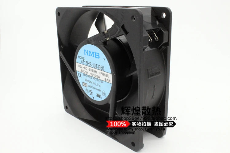 NEW NMB-MAT Minebea 4715HS-10T-B50 12038 100V 12CM waterproof cooling fan