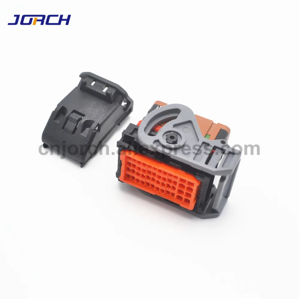 1 set 48pin way ecu automotive connector plug female molex wire brown connectors
