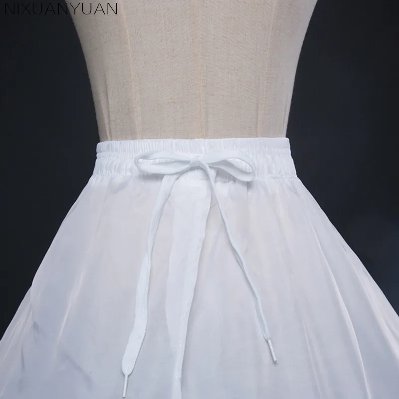 Nixuanyuan vestido de baile, acessórios para casamento, anáguas de crinolina, 4 armações