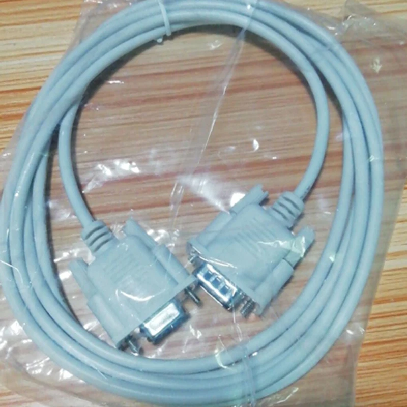 

RS232 Serial cable COM port data line Male to female For holes (direct connection) 3 meters 9pin