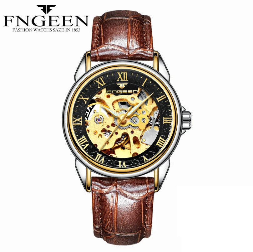 Relogio Feminino Women Watches Self Wind Automatic Mechanical Wristwatches Tourbillon Skeleton Hodinky Female Orologio Meccanico