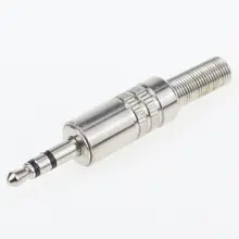 5 Pack 3.5mm Stereo Metal Plugs #6