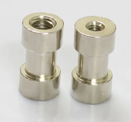 2 шт. 1/4 дюйма и 3/8 дюйма с внутренней резьбой переходник для винта штатива к оссветильник ительной стойке и защелке (набор из двух шт.)