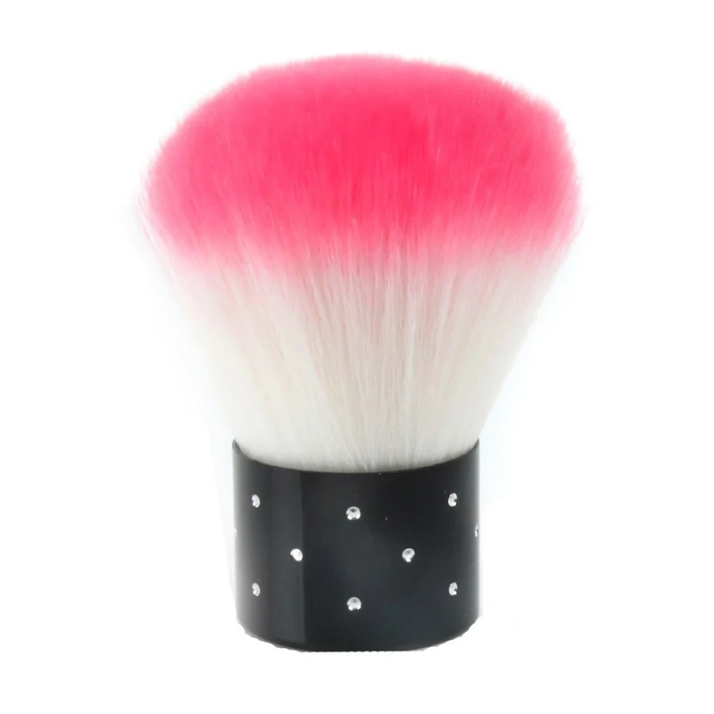 1Pc Nail art Mini Weichen Pilz Nagel Staub Sauber Pinsel Protable UV Gel Pulver Entferner Pinsel Maniküre Pflege Werkzeuge