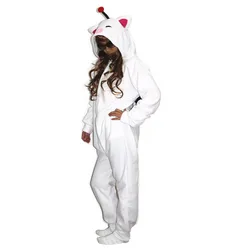 Adults Kigurumi Cosplay Costume Women MOG Moogle Onesies Men Pajamas For Halloween Carnival Masquerade Christmas Party