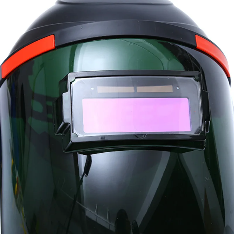 Máscara de Soldadura con atenuación automática, 3,0, panel de soldadura de PC verde oscuro, Máscara protectora de corte de gas de soldadura eléctrica