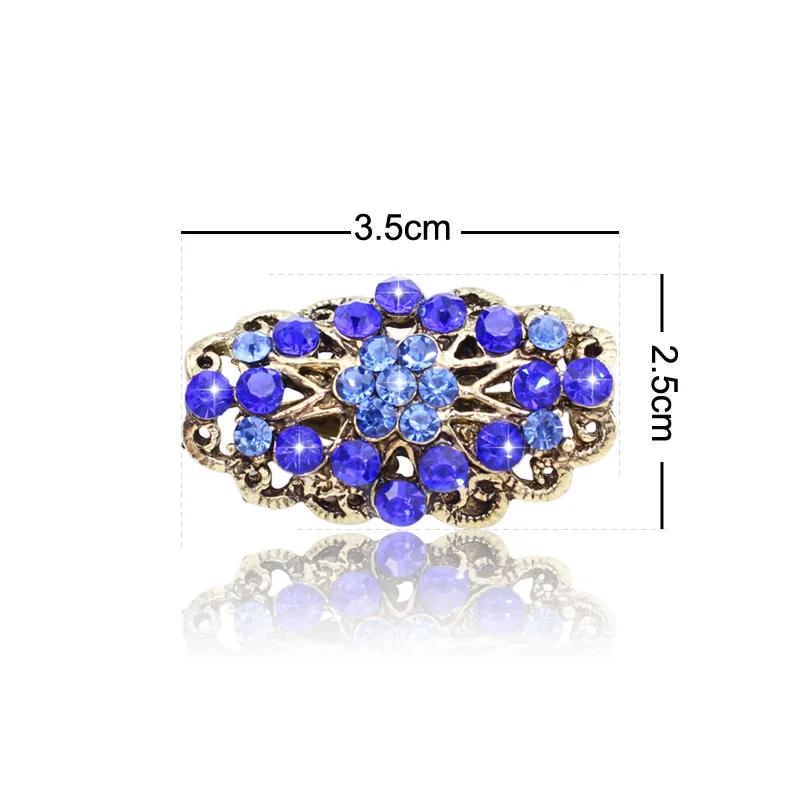 TANGTANG Brooch Pin Set Red/Blue Brooches For Women Bronze Plated Fashion Jewelry Womens Accessories 2019 New Year Gift ART350
