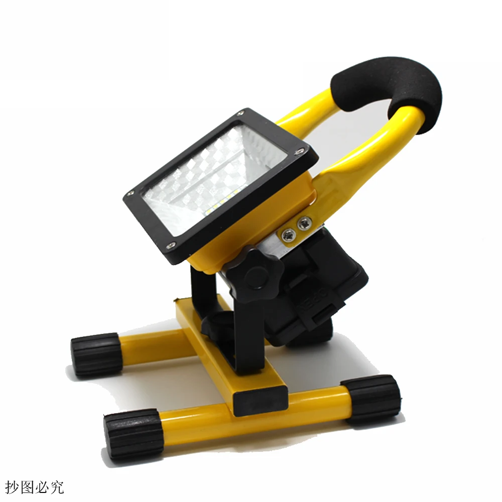 30w New Flood Lights Rechargeable Led Flashlight Lithium-ion Battery flood Lamp Portable Light +3*18650 battery+Charger