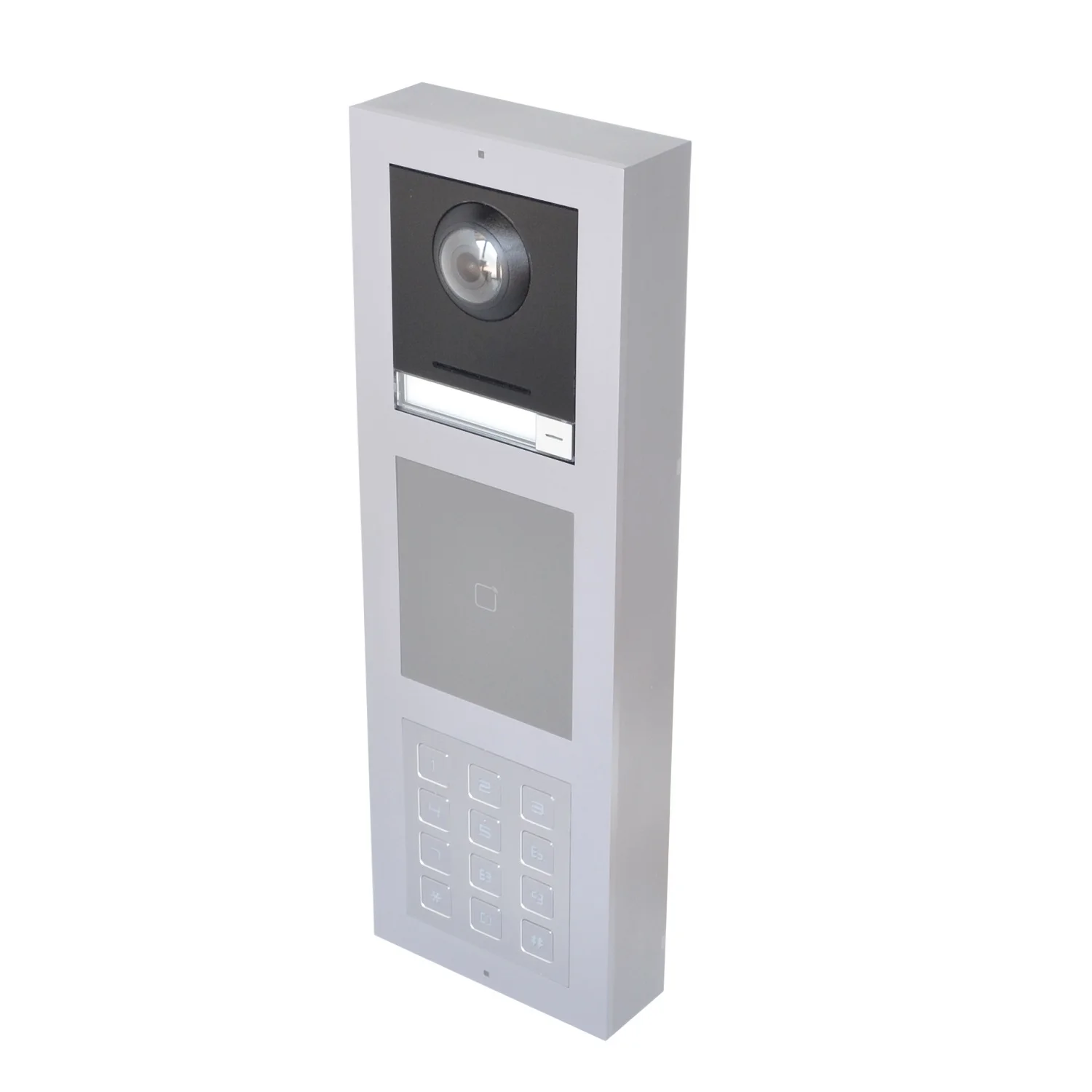 Hikvision Original Türklingel, DS-KD8003-IME1(B), mehrsprachige 802.3af POE Villa IP-Modul-Türklingel, Passwort-Tastatur-Code-Entsperrung – Detail 10