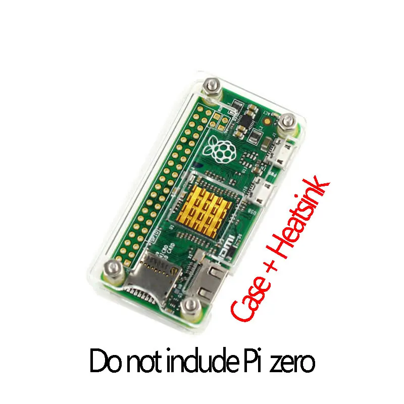 

Raspberry Pi zero Pi0 Board case BOX shell and Heatsinks