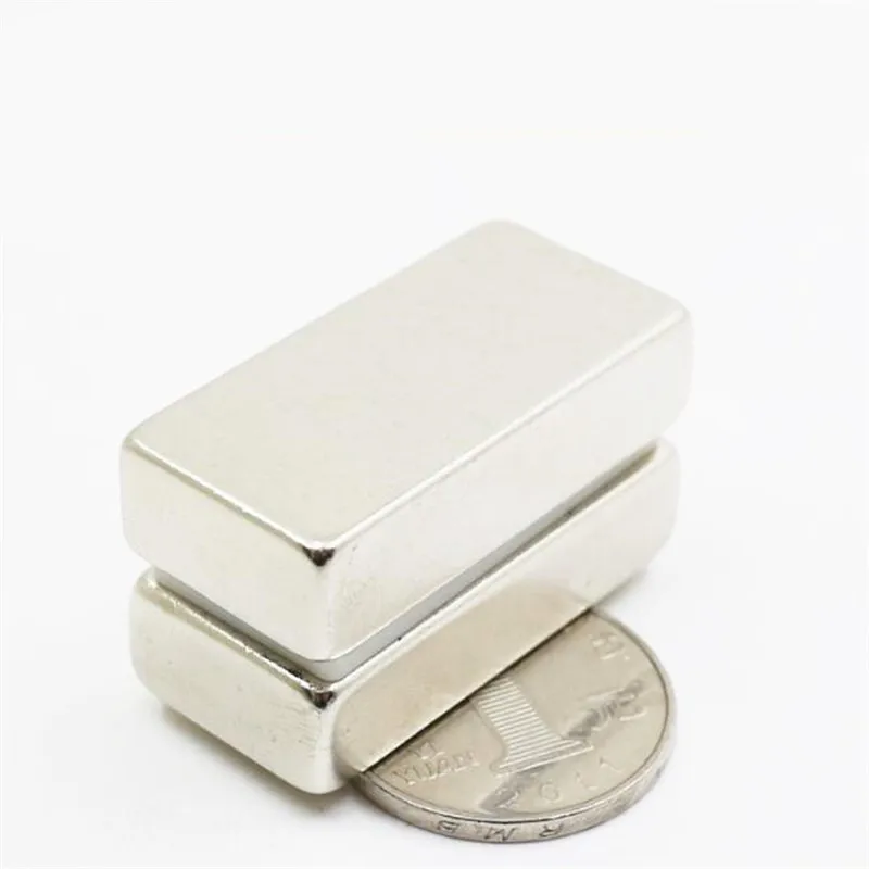 LEDERE 2pc Super Strong 40x20x10  Block Neodymium Magnet Rare Earth 40*20*10 40 x 20 x 10 mm 40mm*20mm*10mm