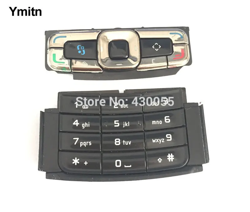 Black Y new housing main function buttons,navigation buttons,keyboards,keypads for Nokia N95 8GB,Free shipping