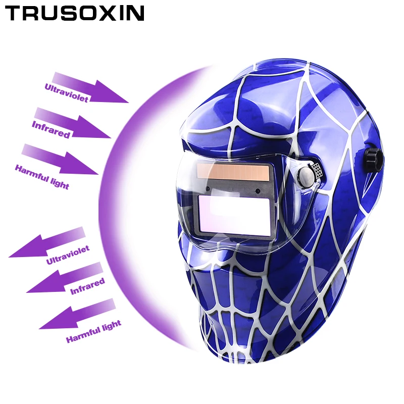 Solar Auto Darkening Welding Helmet/True Color Welding Mask/Welder Goggles/Eye Mask/Shading Goggles for