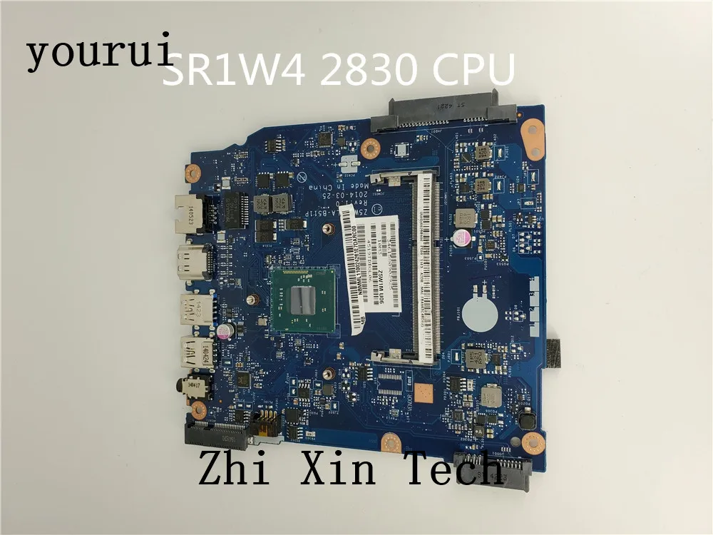 

yourui For Acer Aspire ES1-511 Laptop motherboard With N2830 CPU NBMML11002 NB.MML11.002 Z5W1M LA-B511P DDR3 Test ok