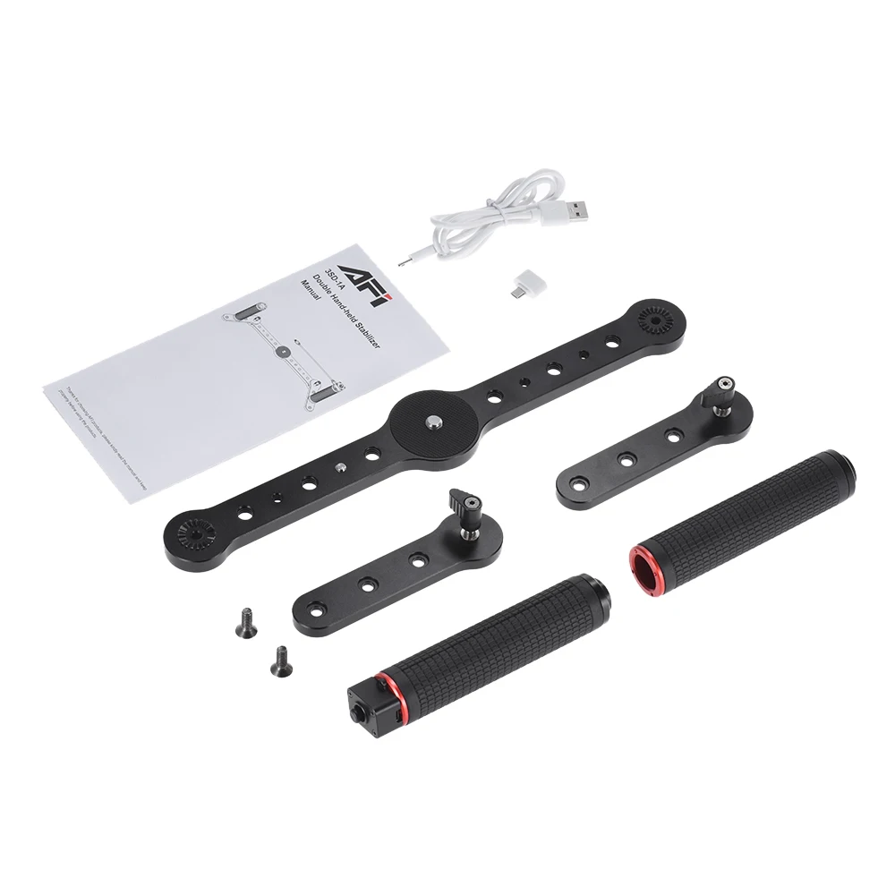 AFI กิมบอลมือจับคู่3SD-1A พร้อมการควบคุมจอยสติ๊กวัสดุอะลูมินัมอัลลอยสำหรับ AFI VS-3SD กิมบอล3แกน