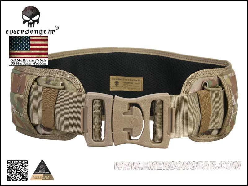 emersongear-tactical combat belt, model lbt1647b style, for airsoft tactical waist support, em9012