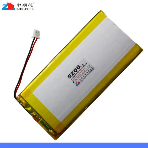 In 3.7V 5200mAh 4558120 lithium polymer batteries mobile power machine computer tutor students Rechargeable Li-ion Cell