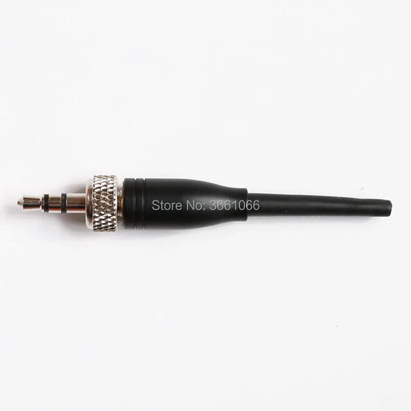 Czarny 3 sztuk 3.5mm 1/8 śruba blokująca Stereo złącze diy adapter audio dla Sennheiser Sony zestaw słuchawkowy spinka do krawata Lavalier mikrofony