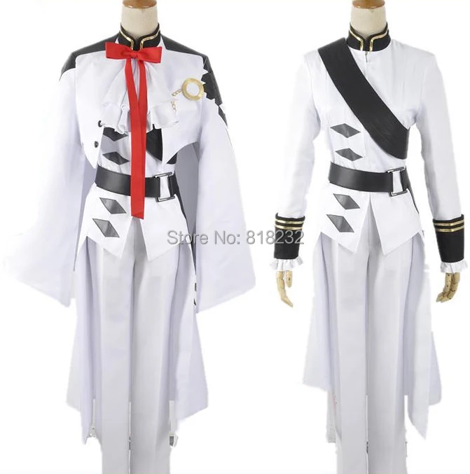 Seraph of the end Ferid Bathory Uniform Outfit Anime Cosplay Costumes