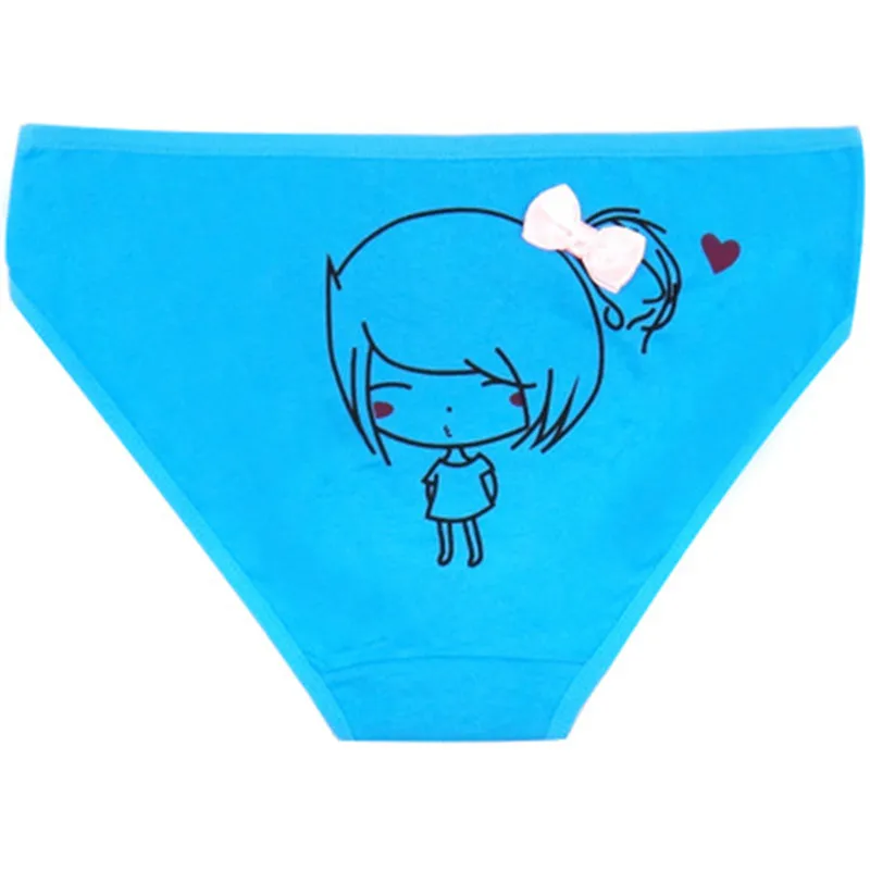 New Cute Girl Panties Thong Cartoon Underwear Briefs For Young Girls Calcinha Infantil Kids Underwear Children's Clothing