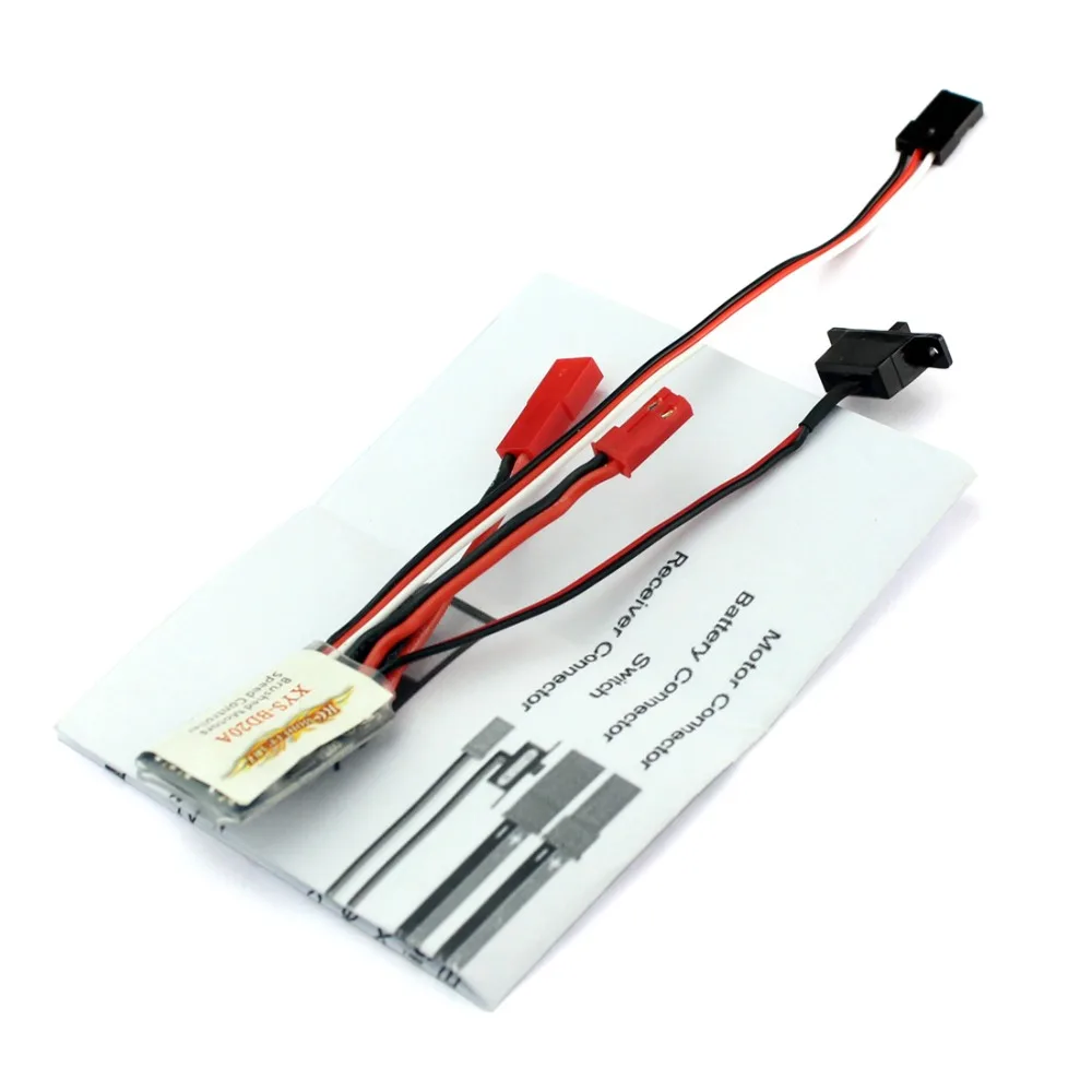 Jmt 20a/10a gebürsteter esc Auto motor Drehzahl regler in beiden Richtungen mit Bremse ohne Brems funktion für 1/16 1/18 Auto Boot