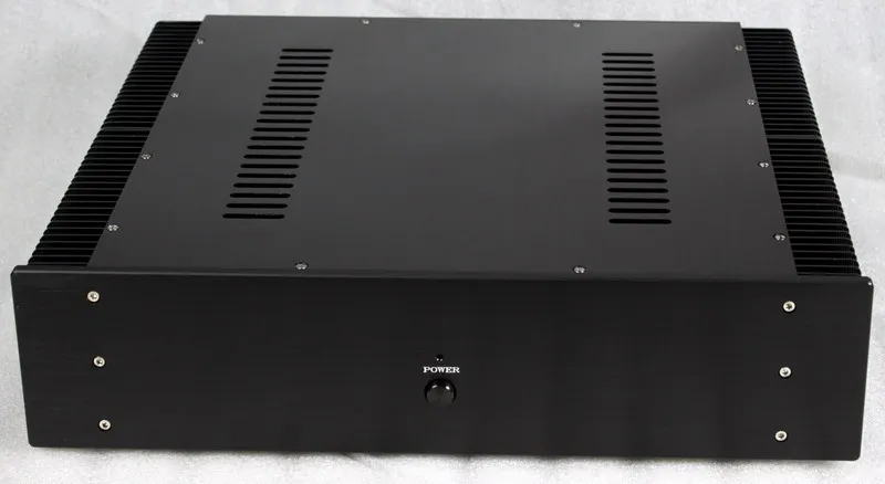 WA16 Aluminum enclosure Preamp chassis Power amplifier case/box size 430*463*113MM