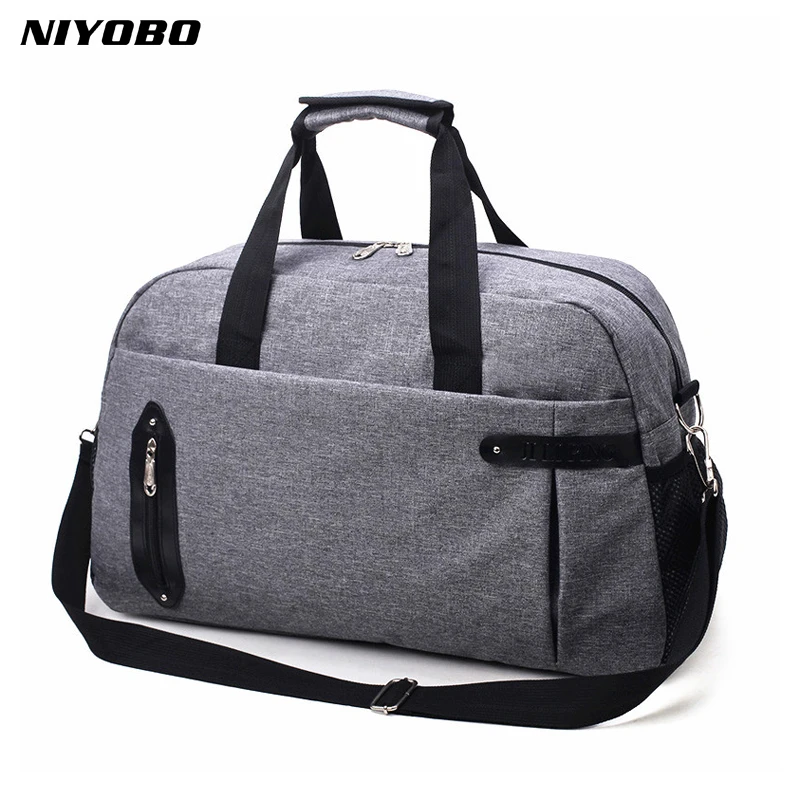 NIYOBO 2024 Waterproof Nylon Large Capacity Men Travel Bags Unisex Large Capacity Women Duffel Shoulder Bags Weekend Bags