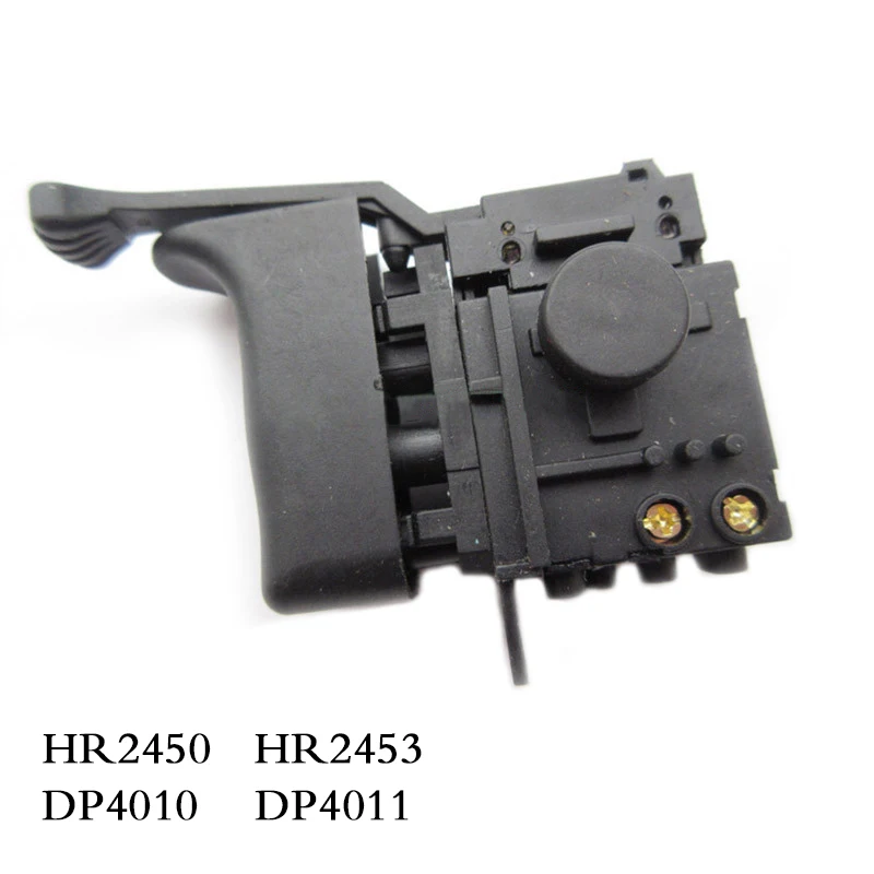 Free shipping!  Electric hammer Drill Speed Control Switch for Makita HR2450 /HR2453/DP4010/DP4011,Power Tool Accessories