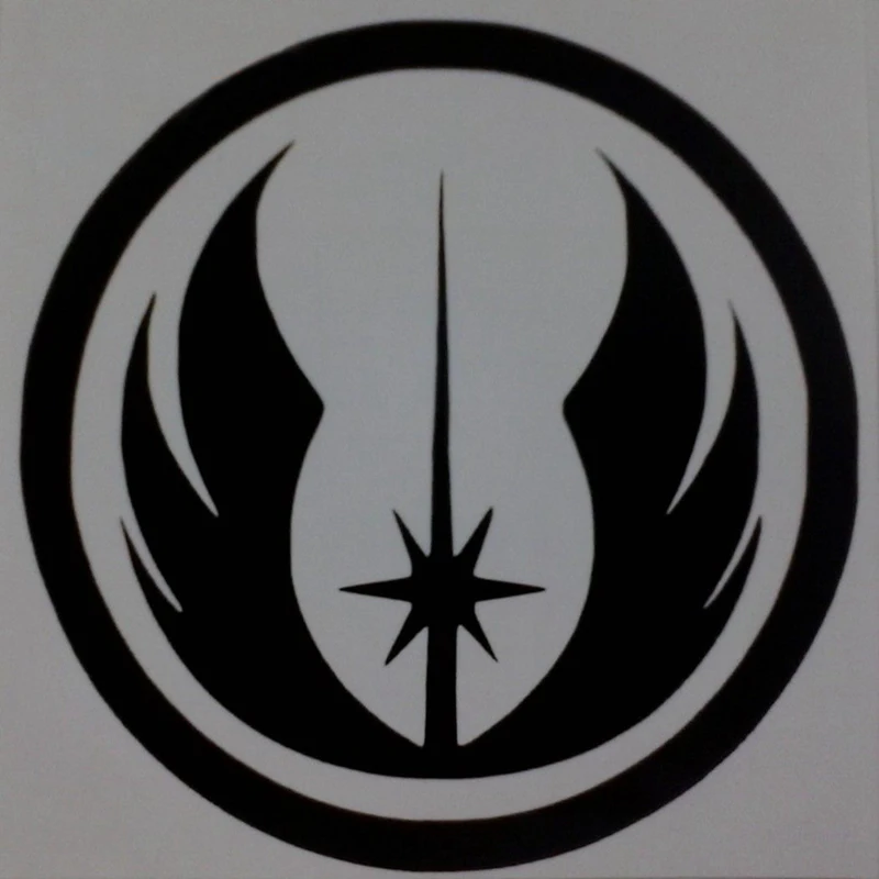 Vinil Decalque Adesivos para Laptop e Decoração Do Carro, Variedade de Sci-Fi, Cool Imperial Rebel Alliance Order Logo