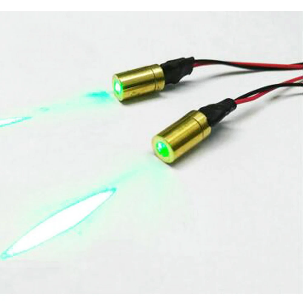 Module Laser de positionnement vert, 520nm, 1mw, 5mw, 6mm