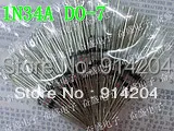 50PCS 1N34A DO-7 1N34 DO-35ติดต่อ GERMANIUM DIODE