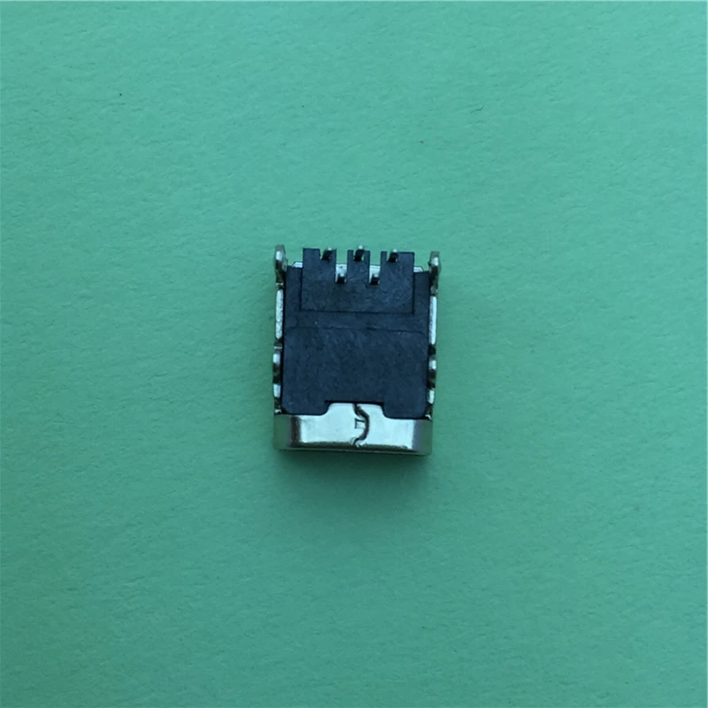 10pcs/lot Mini USB 5pin Female Socket G35 Connector 4foot 90degree Pin for Tail Charging Mobile Phone